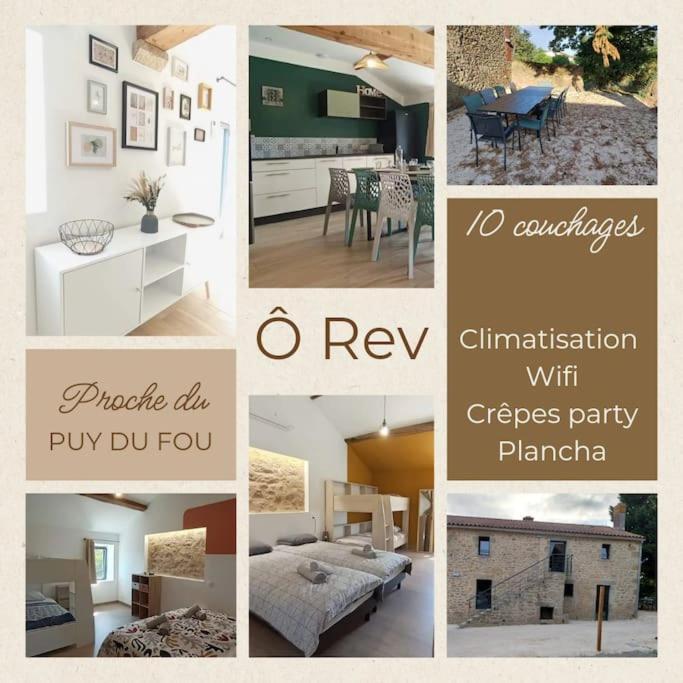 O Rev Villa Chambretaud Exterior foto